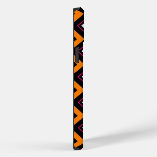 Zig Zag hoofdletters Case-Mate iPhone Case (Achterkant / Rechts)