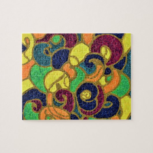 "ZIG ZAG" LEGPUZZEL (Horizontaal)