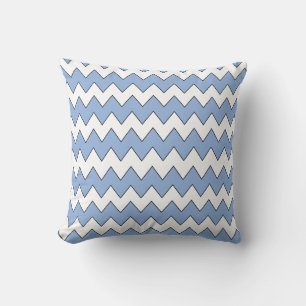 Zig Zag Light Blue Pillow Kussen