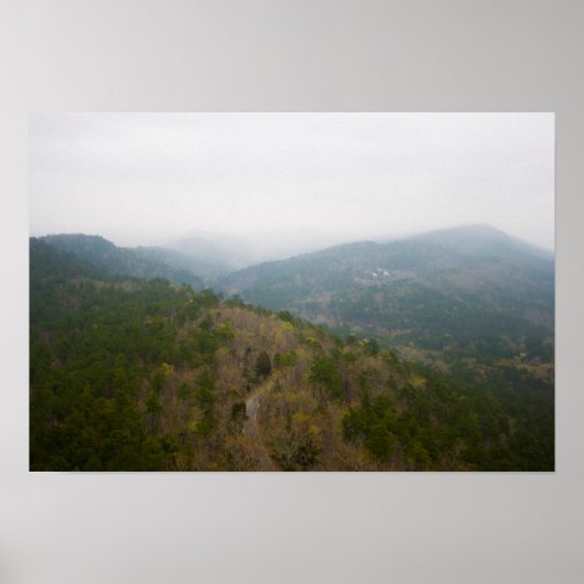 Zig Zag Mountains, Arkansas Poster (Voorkant)