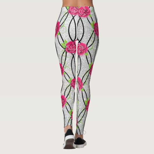 Zig Zag Pattern Leggings (Achterkant)