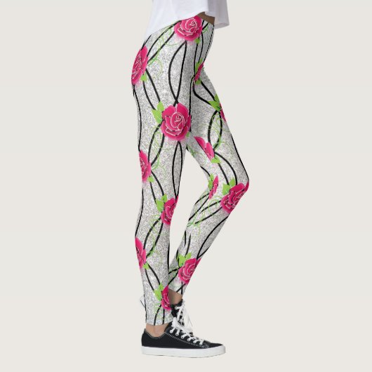 Zig Zag Pattern Leggings (Rechts)