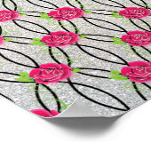 Zig Zag Pattern Poster (Hoek)