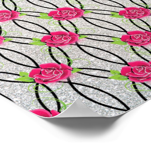 Zig Zag Pattern Poster (Hoek)