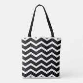 Zig Zag Pattern Tote Bag (Achterkant)