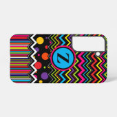 Zig Zag Samsung Galaxy Hoesje (Achterkant horizontaal)