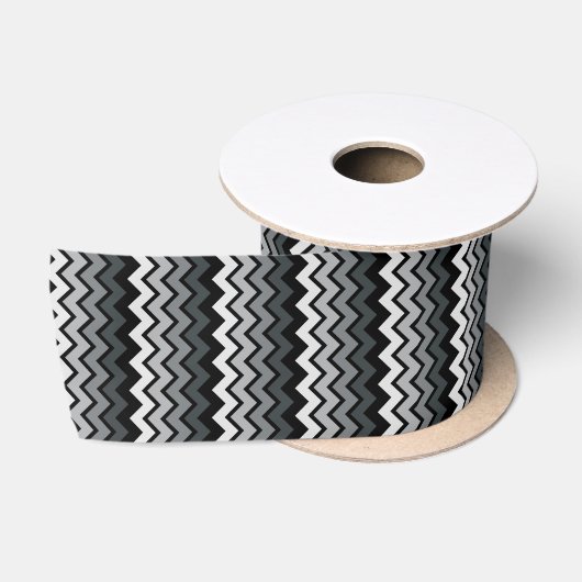 ZIG ZAG SATIJNEN LINT (Spoel)