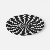 Zig Zag Spiral Paper Bord (Gekanteld)