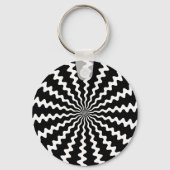 Zig Zag Spiral Sleutelhanger (Voorkant)