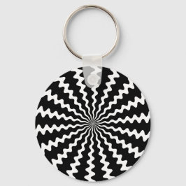 Zig Zag Spiral Sleutelhanger