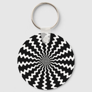 Zig Zag Spiral Sleutelhanger