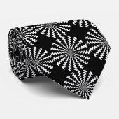 Zig Zag Spiral Stropdas (Opgerold)