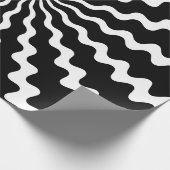 Zig Zag Spiral Wrapping Paper Cadeaupapier (Hoek)