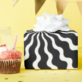 Zig Zag Spiral Wrapping Paper Cadeaupapier