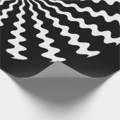 Zig Zag Spiral Wrapping Paper Cadeaupapier (Hoek)