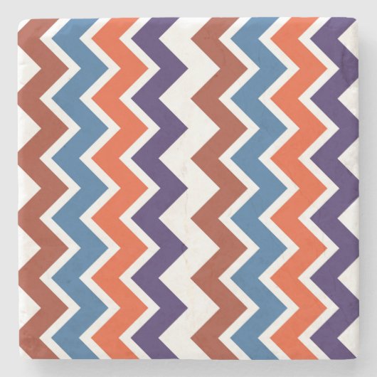 ZIG ZAG STENEN ONDERZETTER (Voorkant)