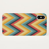 Zig Zag Striped Background 2 Case-Mate iPhone Case (Achterkant (horizontaal))
