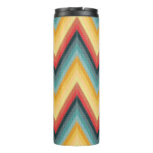 Zig Zag Striped Background 2 Thermosbeker (Achterkant)