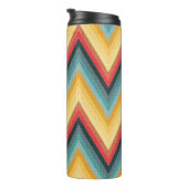 Zig Zag Striped Background 2 Thermosbeker (Geroteerd rechts)