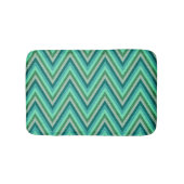 Zig Zag Striped Background Badmat (Voorkant)
