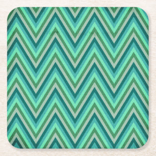 Zig Zag Striped Background Kartonnen Onderzetters