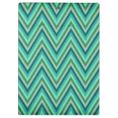 Zig Zag Striped Background Klembord (Achterkant)