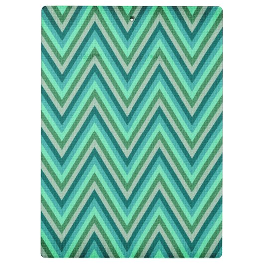 Zig Zag Striped Background Klembord (Achterkant)