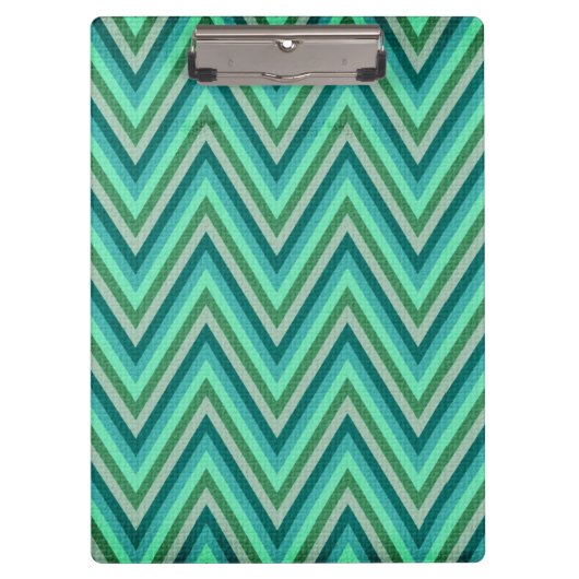 Zig Zag Striped Background Klembord (Voorkant)