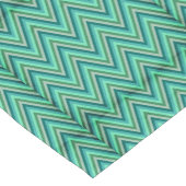 Zig Zag Striped Background Korte Tafelloper (Hoek)
