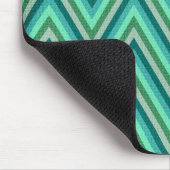 Zig Zag Striped Background Muismat (Hoek)