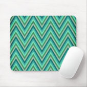 Zig Zag Striped Background Muismat (Met muis)