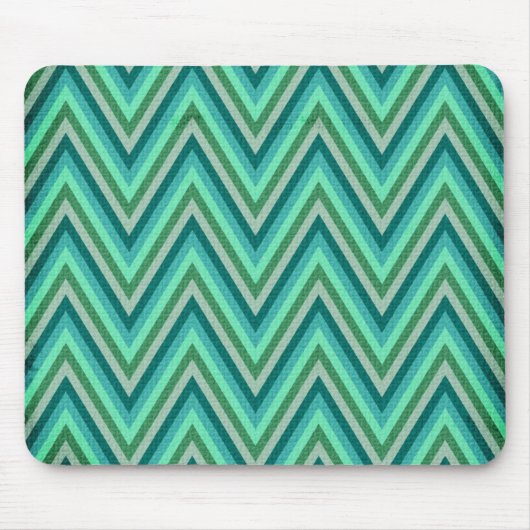 Zig Zag Striped Background Muismat (Voorkant)