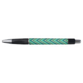 Zig Zag Striped Background Pen (Voorkant)