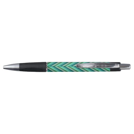 Zig Zag Striped Background Pen (Achterkant)