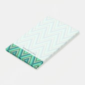 Zig Zag Striped Background Post-it® Notes (Schuin)