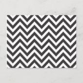 Zig Zag Striped Pattern Zazzle Sjabloon Achtergron Briefkaart (Voorkant)