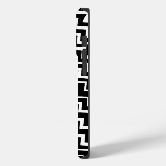 Zig-Zag Stripes Case-Mate iPhone Case (Achterkant / Links)