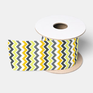 ZIG ZAG STRIPES SATIN RIBBON SATIJNEN LINT