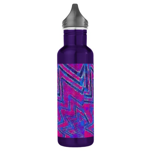 Zig zag waterfles  (Links)