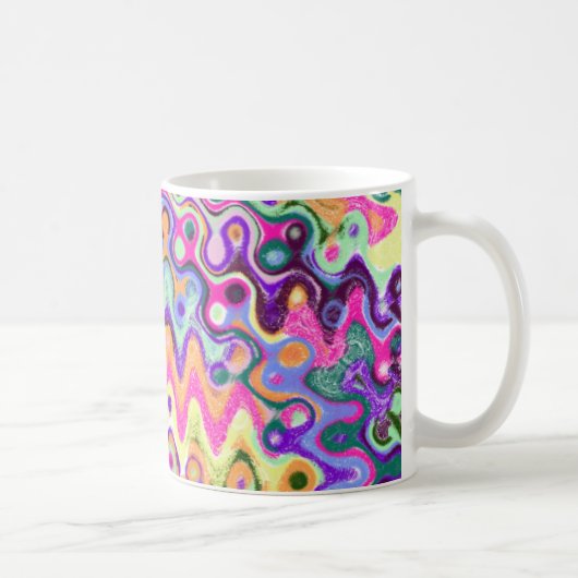 Zig-Zag Wave Mok (Rechts)