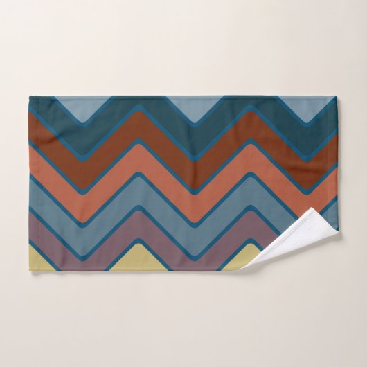 Zig Zag Zuidwest Patroon Bad Handdoek (Handdoek)