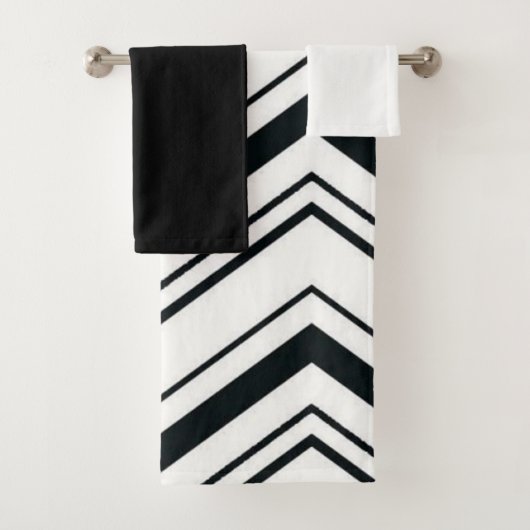Zig Zags Bad Handdoek (Insitu)