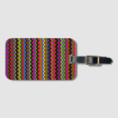 Zig-Zags Bagagelabel (Voorkant (horizontaal))