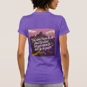 Zig Ziglar Productivity Quote T-shirt (Achterkant)