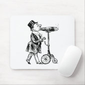 Zigarre auf Räder cigar on wheels Muismat (Met muis)