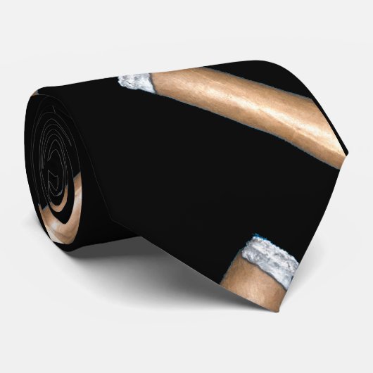 Zigarre cigar stropdas (Opgerold)