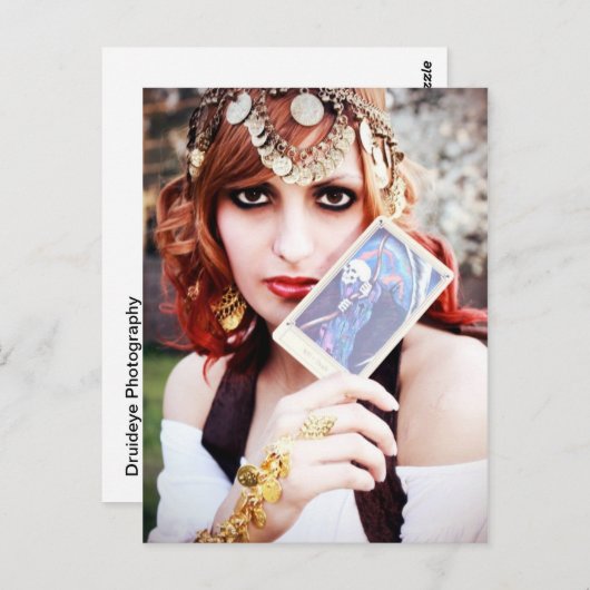 zigeuner briefkaart (Voorkant / Achterkant)