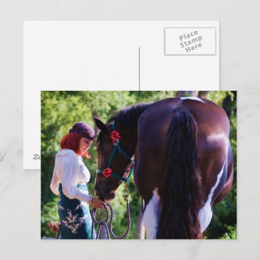 zigeuner briefkaart (Voorkant / Achterkant)