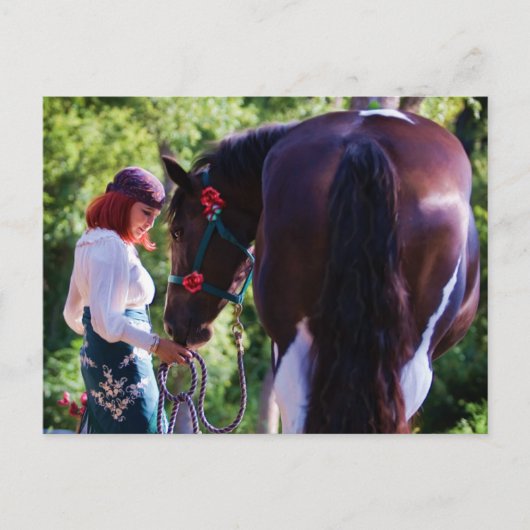 zigeuner briefkaart (Voorkant)