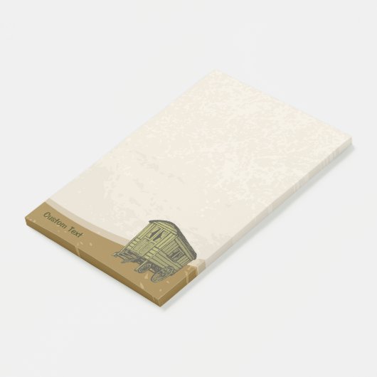 Zigeuner Caravan Wagen Post-it® Notes (Schuin)